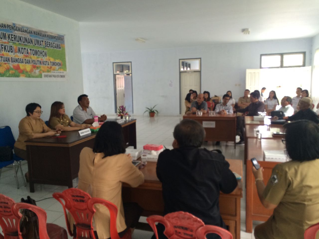 SAS Hadiri Sidang FKUB Kota Tomohon